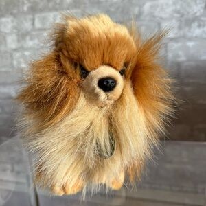 Aurora Miyoni Pomeranian Stuffed Animal - Lifelike Detail - 9 Inches